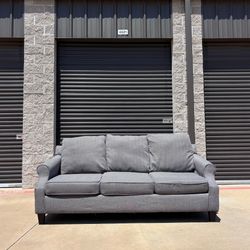 Cute Gray Couch. Delivery Available.
