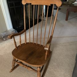 Rare LZ Kamman Co. Inc 1969 Rocking Chair