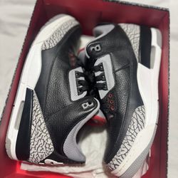 Black cement 3s - Size 12