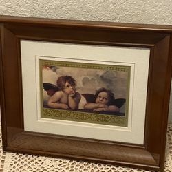 Brand new Beautiful Framed Angelic Angels Picture-Moving Sale!