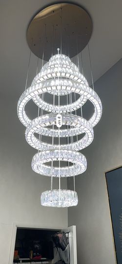 Big Crystal Chandelier