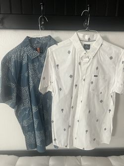Brixton And Rip Curl Shirts - Men’s Large: LIKE NEW