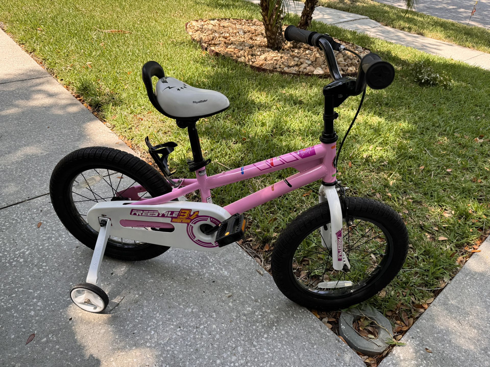 Royalbaby Freestyle Kids Bike 16 Inch Bicycle for Boys Girls Ages 3-9 Years
