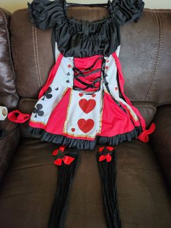 Sexy Womens Queen of Hearts Costume