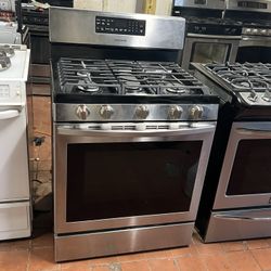 Samsung 5 burner stainless steel stove / estufa de gas 5 ornillas 