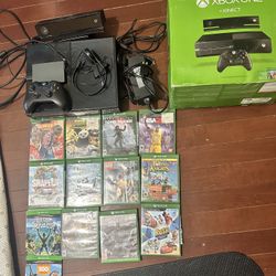 xbox one Kinect 14 Games Side  2tb Hdd