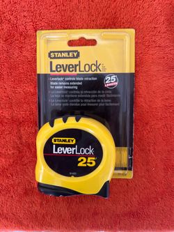 Stanley Lever Lock 25’ Tape Measure