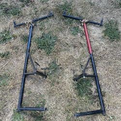 Two hand fabricated fishing rod holders for fishing at Cascade locks. Very well-made and in good condition. Adjustable.   Both for $50. Or best offer.