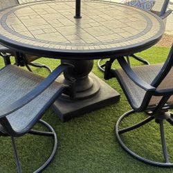 Outdoor Patio Table And Chairs 