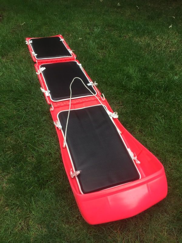 Super RARE 8' Folding Toboggan for Sale in Totowa, NJ