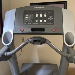 Life fitness commercial treadmill.