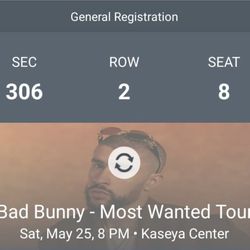 Bad Bunny Tickets