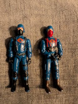 Vintage 2004 G.I. Joe Cobra Infantry Action Figures - Lot of 2 (O-Ring) toys r us exclusive