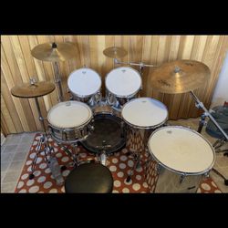 Pearl & Percussion Drum Set  -For Sale.