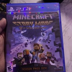 Minecraft Story Mode (PS4 GAME)