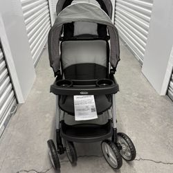 New Open Graco DuoGlider Click Connect Double Stroller Infant Toddler Disney Approved