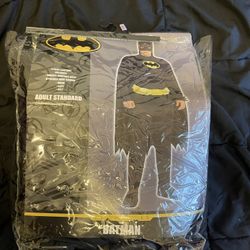 Adult Batman With Muscles Halloween Costume