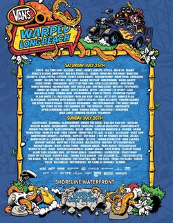 Two (2) General Admission Warped Tour Tickets