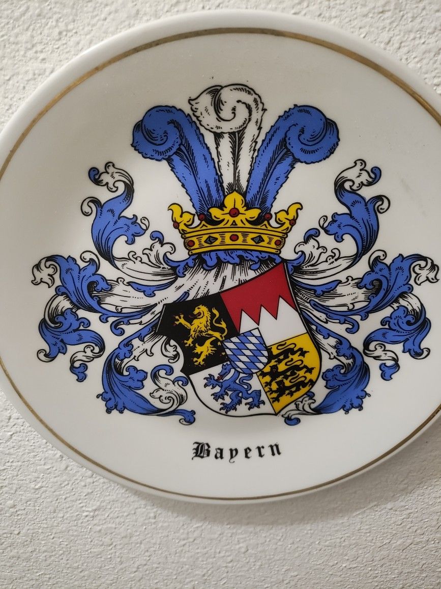 German "Bayern" Wall Plate