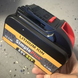 20V/60V Lithium Ion Batteries