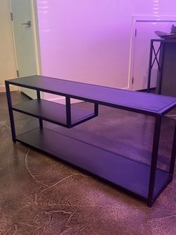 Black Metal Entertainment Center