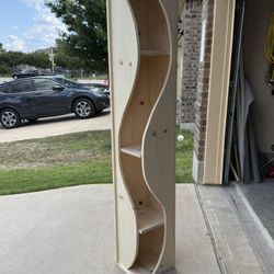 Custom Corner Shelves And Workbench