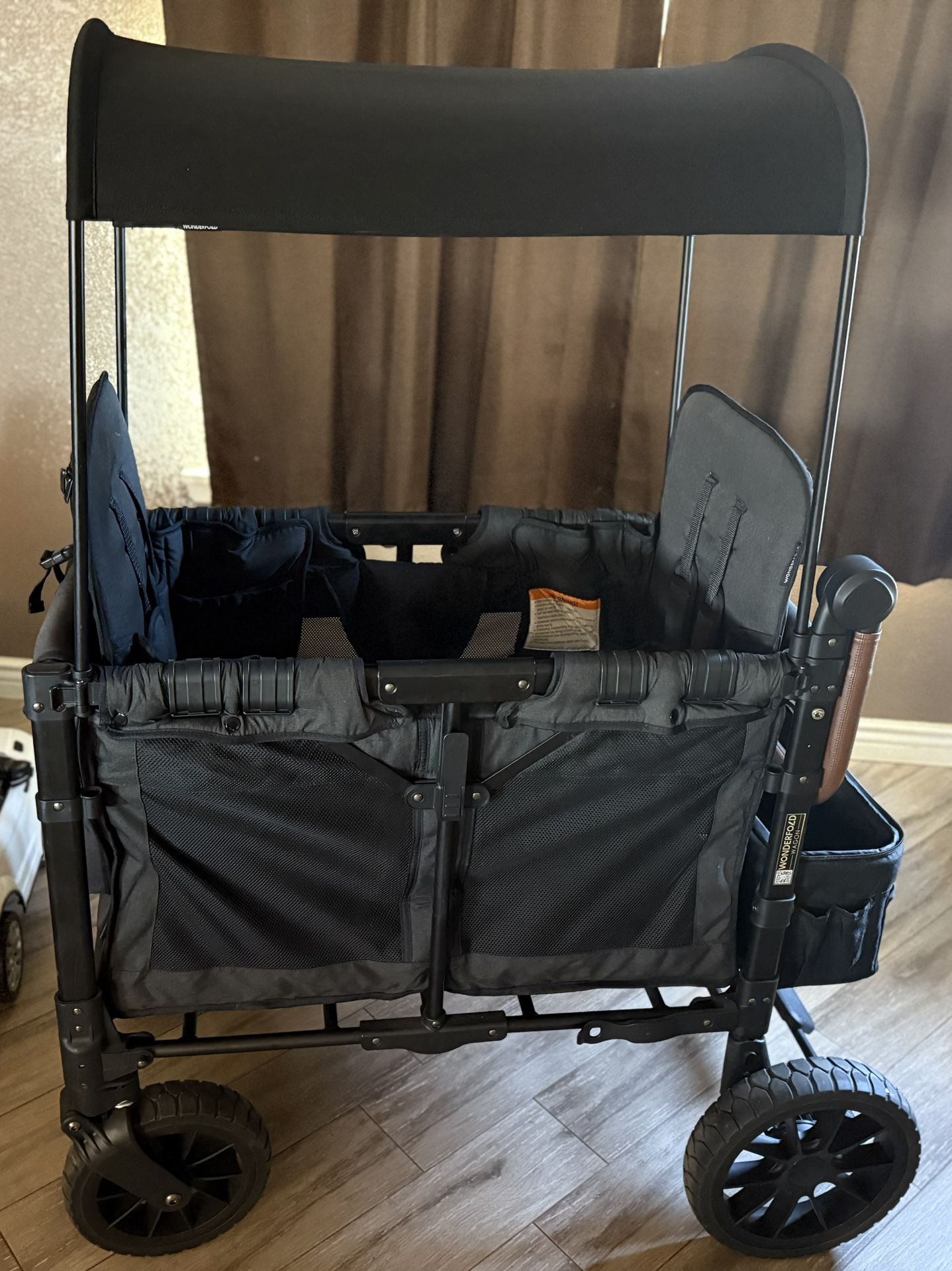 Wonderfold Wagon Lux 2 Seater W/snack tray