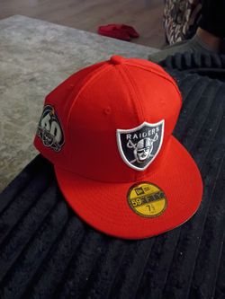7 1/2 Red Raiders Fitted Hat