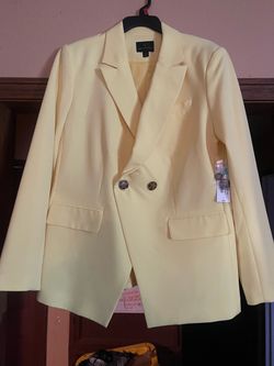 Mustard yellow coat