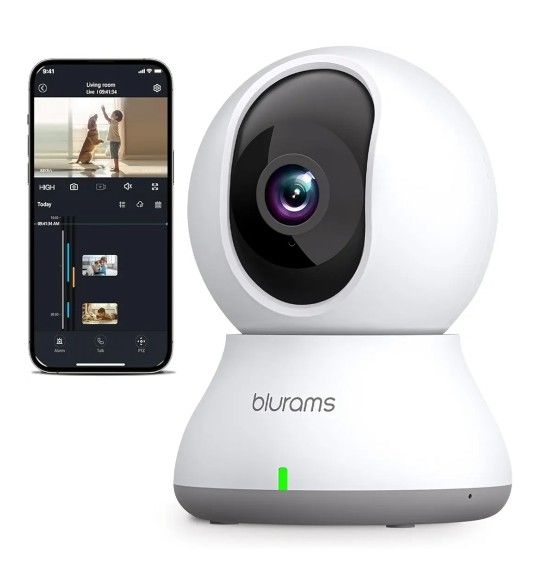Indoor Camera 2K, Cameras for Home Security 5GHz, 360°