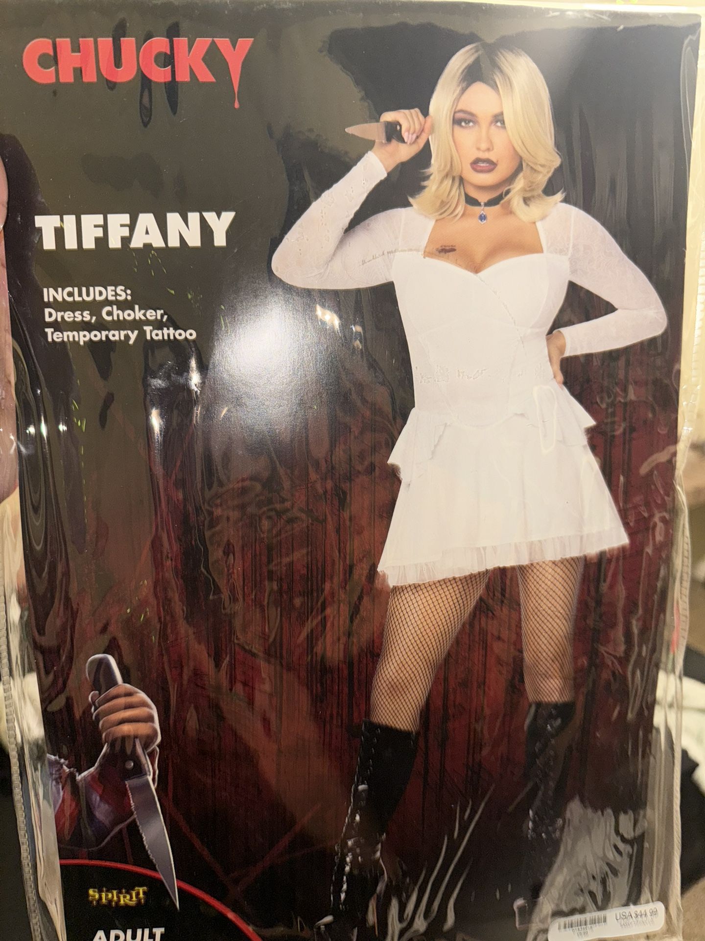NEW Tiffany Costume WITH wig 