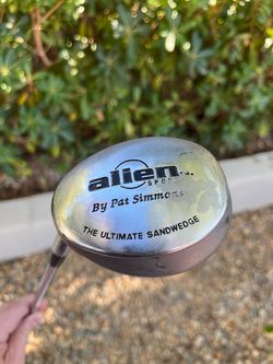 Alien by Pat Simmons The Ultimate Sandwedge Steel Shaft Regular Flex LH