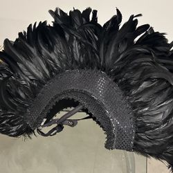 Two 2 Mohawk Headpiece Acrobats &!Halloween