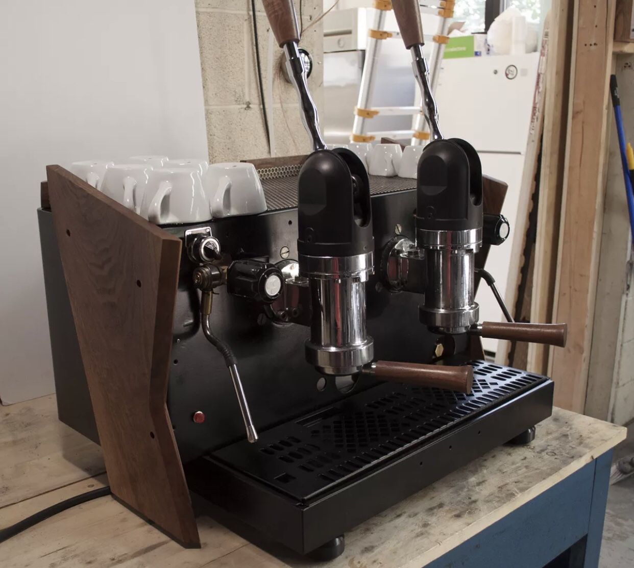 Astoria Fiore 2 group lever commercial espresso machine
