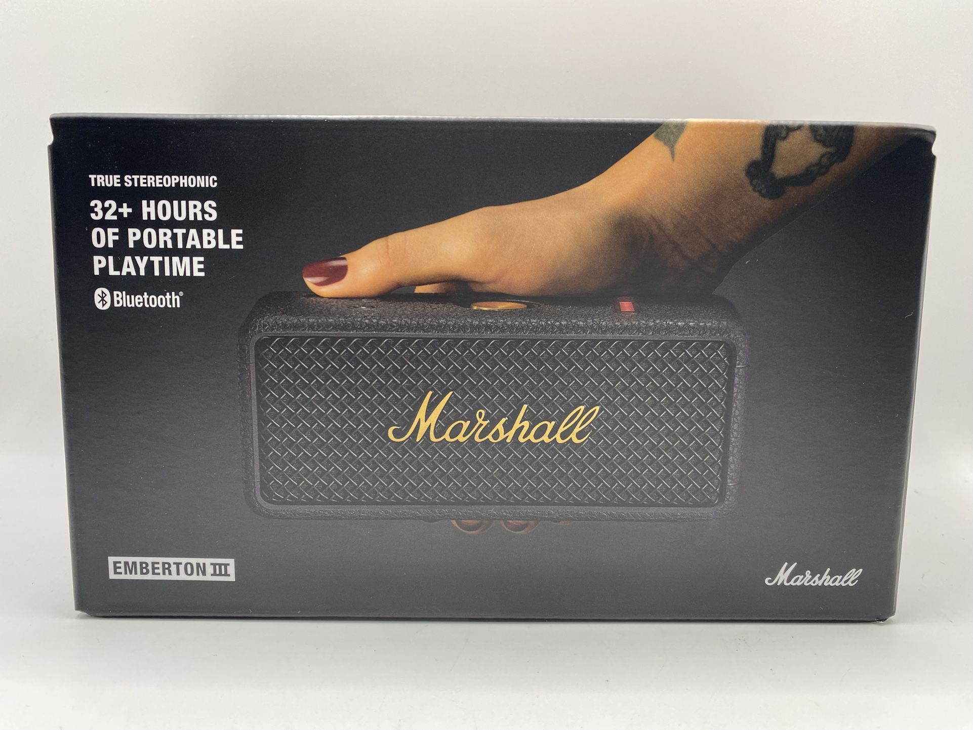 Marshall Emberton III Portable Bluetooth Speaker (Black)
