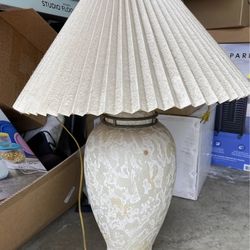 Antique Table Lamp With Shade