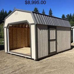 Gambrel 12x16 Economy Garage