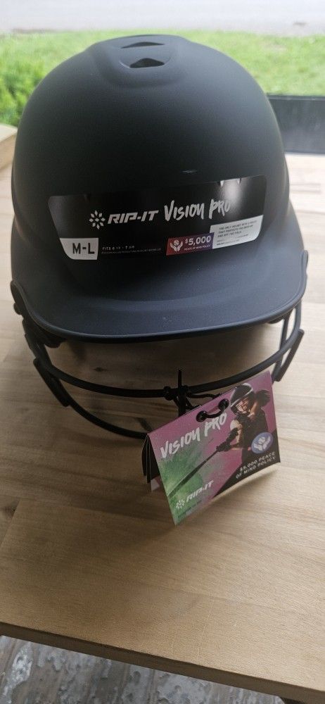 NWT, Softball Helmet, Rip It, Vision PRO M-L