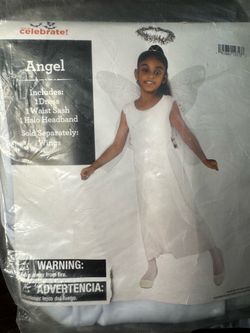 New Kids Angel Halloween Costume 10/12