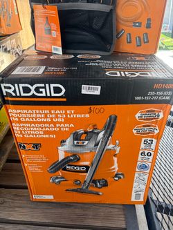 14 gallon vacuum bundle