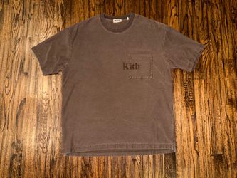 Kith Classics Quinn Pocket T-Shirt Vintage Brown Size Medium