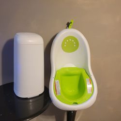 Diaper Disposal And Baby Tub
