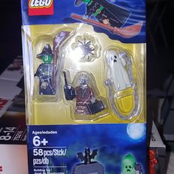Lego Monster Halloween Accessories the Witch, Zombie and, Glow-in-the-Dark Ghost