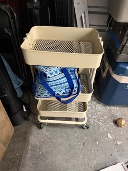 IKEA RÅSKOG 3-Tier Rolling Cart