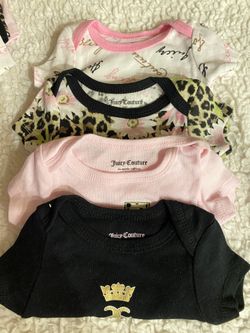5 Juicy Couture onesies super cute for girls