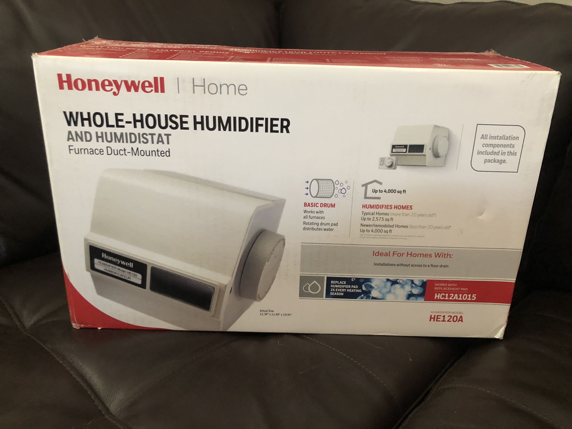 NEW! Honeywell HE120A Whole House Humidifier