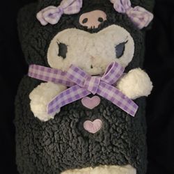 Kuromi Fluffy Blanket 