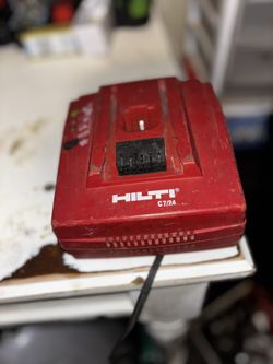Hilti C7/24 battery charger, designed for Hilti cordless tools.