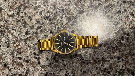 Gold watch