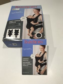 Bjorn Baby Carrier, From Newborn  to 15 months old